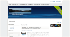 Desktop Screenshot of memtestosx.org