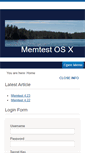 Mobile Screenshot of memtestosx.org