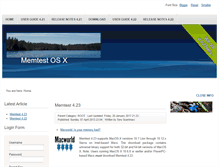 Tablet Screenshot of memtestosx.org